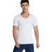 Men's Ice Silk Seamless Short T-Shirt Slim Fit Base Half Sleeve Top Inner Wear Sweat-Absorbing Shirt Summer Thin Vest_desvips.com