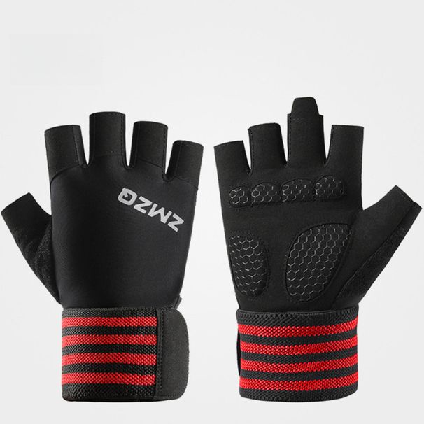 Half Finger Fitness Gloves For Men And Women, Suitable For Exercise, Yoga, And Cycling; They Are Non Slip, Prevent Calluses And Quick-drying_desvips.com