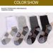 6 Pairs Men's Heavy Cushion Hiking Socks Cotton Anti-Odor Moisture-Wicking Unisex Sizes 35-50 For Trekking Running_desvips.com