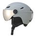 New Integrated With Ski Goggles Warm Snow Adult Outdoor Sports Safety Helmet_desvips.com