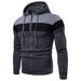 Men's Casual Three-Piece Autumn Winter Fleece Warm Zipper Hoodie Sports Sweatshirt_desvips.com