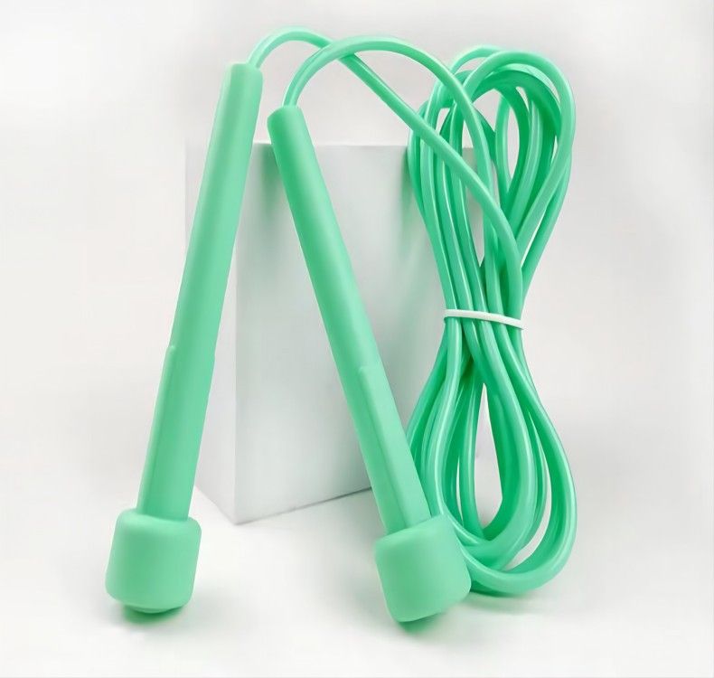 Anti-slip Handle, Pvc Solid Steel Wire Rope, Adjustable Children's Speed Skipping Rope Training Pen Barrel_desvips.com