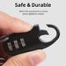 ROCKBROS helmet lock mini bike motorbike lock cable lock combination lock_desvips.com
