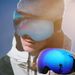 New Ski Goggles Double Layer Anti-Fog Large Spherical REVO Coating UV400 Clip-On Prescription Glasses/HX12 No Holes_desvips.com
