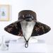 Summer Wide Brim Dual USB Charging Fan For Adults Men Outdoor Sunshade Sun Protection Fishing Work Hat_desvips.com
