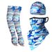 Extended Thumb-Exposing Sleeves Summer Outdoor Cycling Ice Silk Cap Sports Sun Protection Ear-Hanging Triangle Scarf_desvips.com