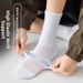 Men's Professional Marathon Running Socks Thickened Terry Cloth Sole Non-Slip Wear-Resistant Cotton Sports Basketball Badminton Socks_desvips.com