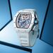 Luxury Men's ONOLA Fashion Casual Multifunctional Silicone Tape Waterproof Quartz Watch White_desvips.com