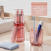 ETRAVEL Easy Travel Cup Bathroom Set Portable Dispensing Bottle Business Trip Wash Supplies Gift_desvips.com