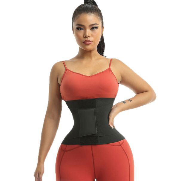 New Sticky Type Hourglass Sauna Sweat Belt Workout Waist Trainer Compression Shirt Belly Girdles Corset Tops Shapewear_desvips.com