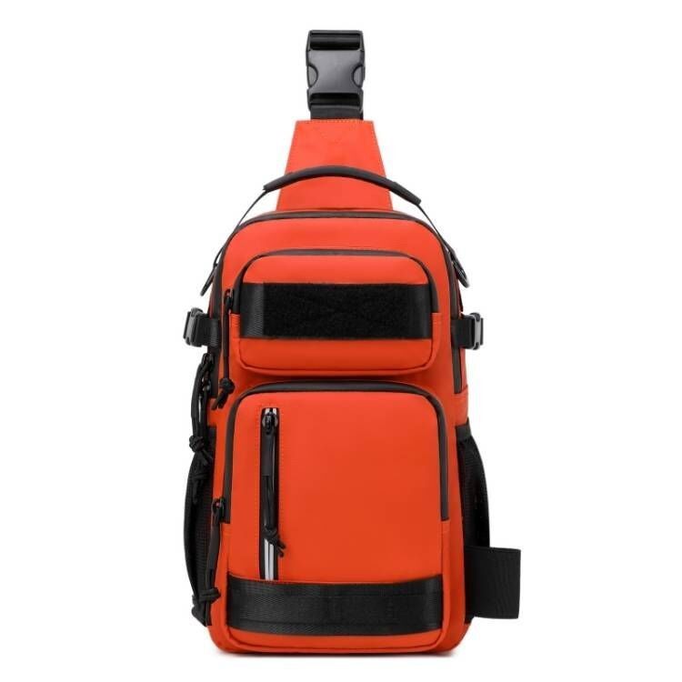 001 Multifunctional Chest Backpack Men's Fashion Single Shoulder Bag 2025 New Model_desvips.com