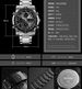 SKMEI 1389 Fashion Luxury Business Mens Watch Waterproof Sport Digital Men's Wristwatch Bracelet Clock Reloj Relogio_desvips.com