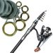 Rod Combo Carbon Fiber Sea Fishing Rod Short Section Portable Travel Lure Rod Casting Rod Fishing Gear Set_desvips.com