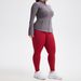 Women's Clothing fleece outdoor training fitness running leisure elastic slim fit stand collar zipper sports jacket_desvips.com
