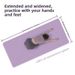 TPE Thickened And Widened 90cm Silent Shock Absorption Non-Slip Dance Home Yoga Mat Manufacturer_desvips.com