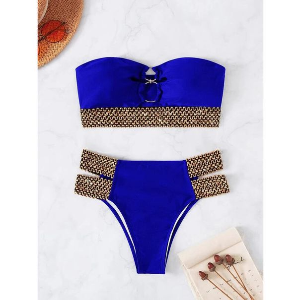 New Two-piece Swimsuit Women's Swimsuit Sexy Hollow Beach_desvips.com