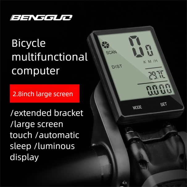 New Outdoor Odometer Cycling Accessories Bicycle Multifunctional Wireless Computer_desvips.com