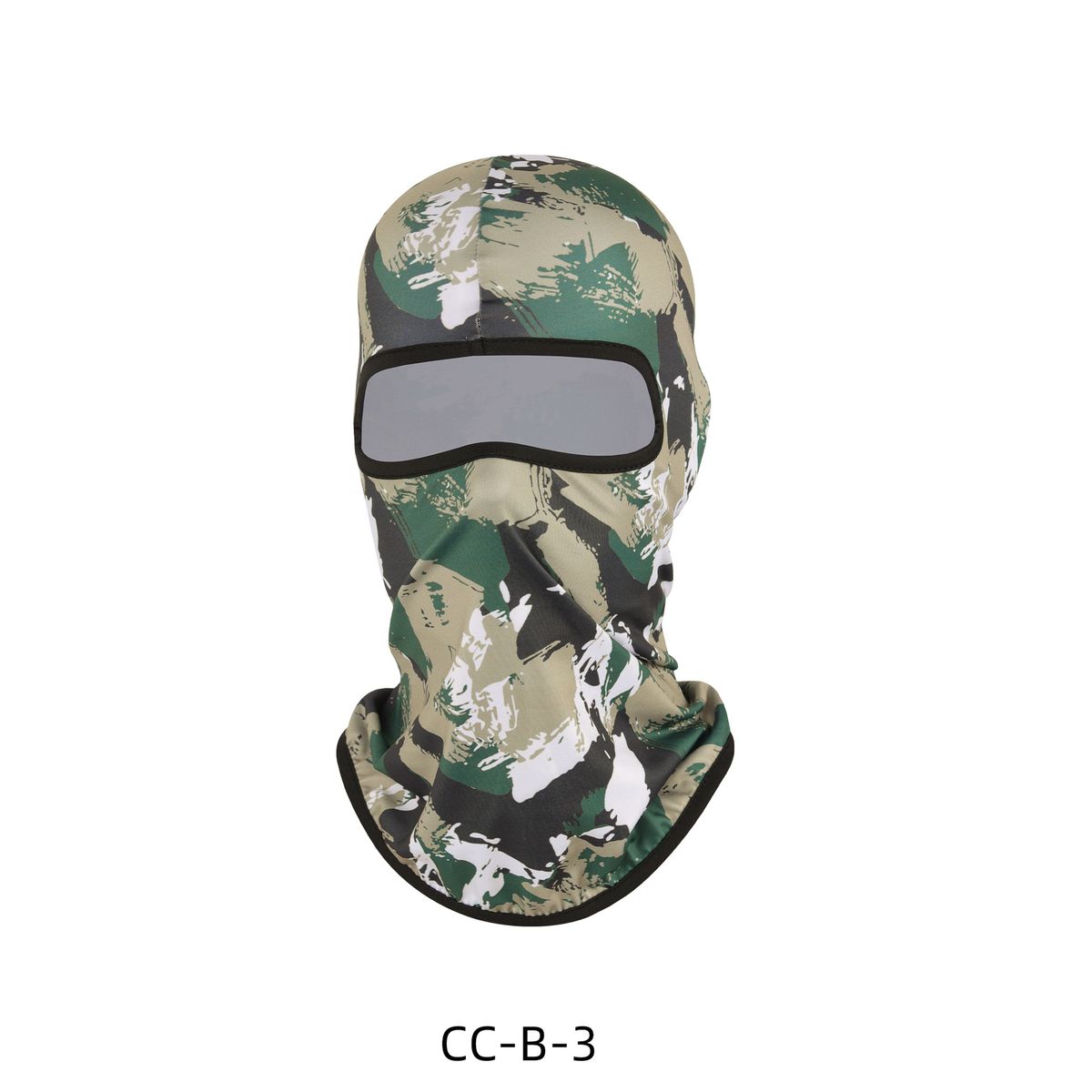 Multifunctional Camouflage Cycling Neck Gaiter - Breathable & UV Protection Face Mask For Outdoor Sports (Unisex, One Size Fits All)_desvips.com