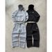 Men's & Women's Fleece Hoodie & Jogger Set With Embroidery - High Street Hip Hop Style, Warm Zip-Up Casual Outfit_desvips.com