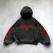 Washed Hooded Pullover Hoodie Winter High Street Unisex Sweatshirt Versatile Top_desvips.com