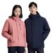 001 Autumn Winter New Three-in-One Down Jacket Men Waterproof Cold-Proof Outdoor Clothing Women Windproof Warm Coat Workwear_desvips.com