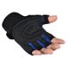 Unisex Half-Finger Gym Gloves – Non-Slip Breathable Workout Gloves With Wrist Support_desvips.com