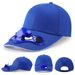 Novelty Solar Fan Cap - Sporty Cooling Baseball Hat_desvips.com