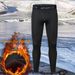 Autumn Winter Fleece-Lined Sportswear Set For Men Outdoor Skiing Running Quick-Dry Tight Fitness Base Layer Thermal_desvips.com