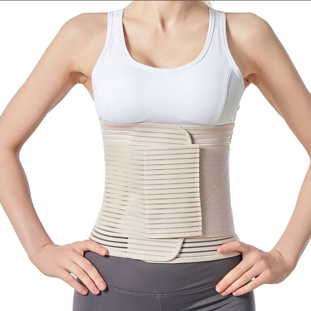 Fitness Exercise Support Postpartum Abdomen Trainer Training Sports Shapewear Waist Belt Elastic Band_desvips.com