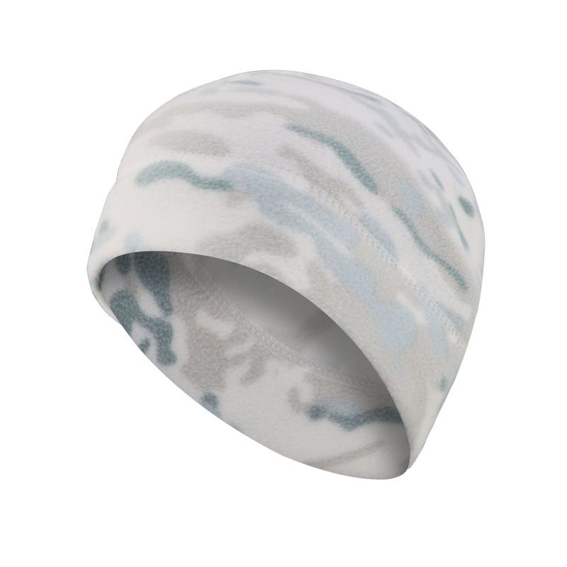 Winter Fleece Camouflage Hat, Outdoor Warm And Cold-proof Hat, Ski Hat, Polar Fleece Pullover Hat, Cycling Hood, Hiking Ear Protection Hat_desvips.com