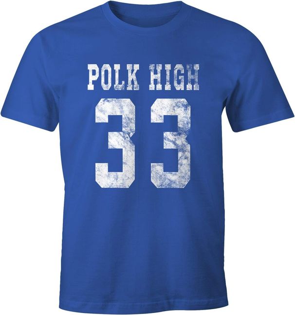 Men's T Polk High Jersey Football S Carnival Funny Fun Shirt_desvips.com