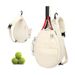 New Tennis Bag - Holds 2 Rackets, Stitched Crossbody/Backpack, Water-Resistant With Secure Pocket_desvips.com