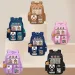 Capybara School Bag Waterproof Large Capacity Alleviate Burden Protecting Spine Widen Straps Backpack For Students Gift_desvips.com