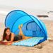 Instant Pop Up Sun Shelter - UPF50+ UV Protection Beach Tent For 2 Adults Portable For Fishing & Outdoor Activities_desvips.com