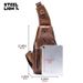 Men's Genuine Leather Chest Bag, Retro Sling Crossbody Shoulder Bag Large Capacity For Daily Travel_desvips.com
