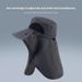 Bucket Hat Summer Sun Protection Sun Hat Men's Outdoor Mountaineering Hat Fishing Face Cover Neck Protection Integrated Hat Big Brim Sun Hat_desvips.com