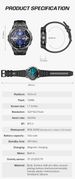 Dodobit 1100mAh Large Battery Outdoor Smart Watch DT05 For Men BT Call 3ATM Waterproof Flashlight Sports Smartwatch_desvips.com