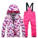 Winter Children's Ski Set Girls, Thickened And Warm Outdoor Jacket, Cotton Suit For Boys_desvips.com