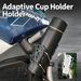 Universal Rotating No‑Drill Cup Holder Hollow‑Out Design For Bicycle E‑Bike Motorcycle_desvips.com