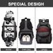 Skateboard Backpack Men And Women Skateboard Bag Work Bag Canvas Ski Bag Backpack Student School Bag Trendy Brand Outdoor_desvips.com