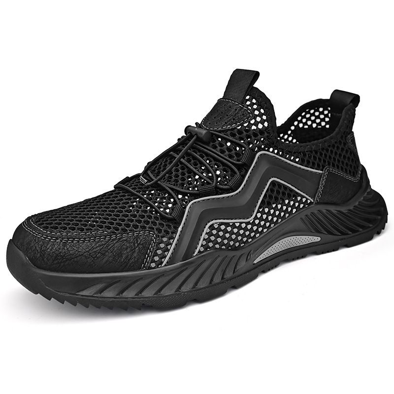 Unbeatable Quality Italian Cabinet Removal Hollow Breathable Mesh For Men's Summer Sports Running Shoes_desvips.com