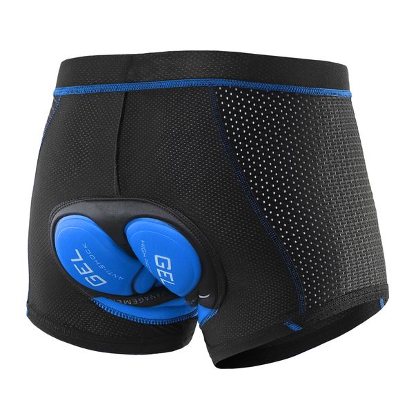 NOKO-ARSUXEO Cycling Underwear Breathable Quick-drying Thickened Silicone Cushion Pants Cycling Clothes_desvips.com