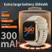 2025 New U13 2.1-inch 3D Square Screen 320*386 Resolution Heart Rate And Blood Pressure Monitoring Men's Smart Watch_desvips.com