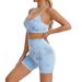 High Waisted Leopard Print Yoga Pants Women's Fitness Running Tight Fitting Seamless High Elastic Sports Shorts_desvips.com