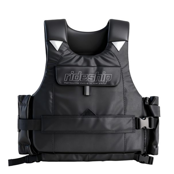 Life Adults, Professional Paddleboarding, Kayaking, Jet Skiing, Black Floating Jacket For Men And Women, Surfing Vest_desvips.com