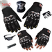 Motorcycle Full Protective Long Outdoor Sports Breathable Half Finger Gloves For Men, All Seasons_desvips.com