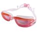 Myopia Degree HD Waterproof Anti-Fog Glasses For Men And Women Large Frame New Model With Earplugs Swimming Goggles_desvips.com
