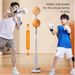 Standing Boxing Ball For Kids: Reaction Speed Trainer, Home Punching Bag & Stress Relief Boxing Target_desvips.com