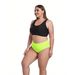 New Three-piece Swimsuit Women's Plus Size High-waisted Bikini Swimsuit Smock Set_desvips.com