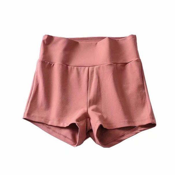 European And American Sexy Women's Summer Fashion Korean-style High-waisted Elastic Sports Shorts That Make Legs Look_desvips.com